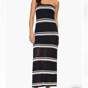 L*Space Rosalia Strapless Knit Cover-Up Dress
